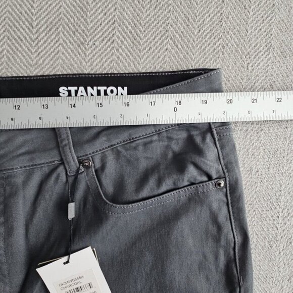 DKNY Men's Ultimate Stretch Pants Stanton Slim Fit 39x30 Gray D1 NWT - Picture 5 of 16